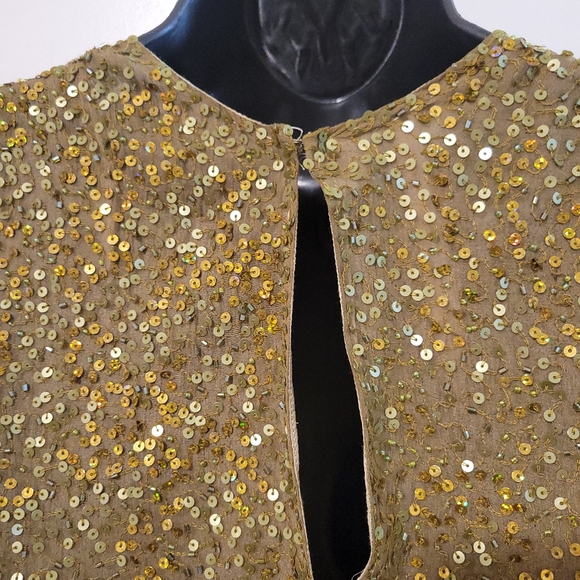 Sequined mini dress - Picture 2 of 3